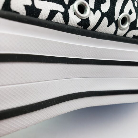 Converse CTAS Double Stack Lift Hi Womens Size 5 Black My Story Platform Sneaker - Picture 12 of 15